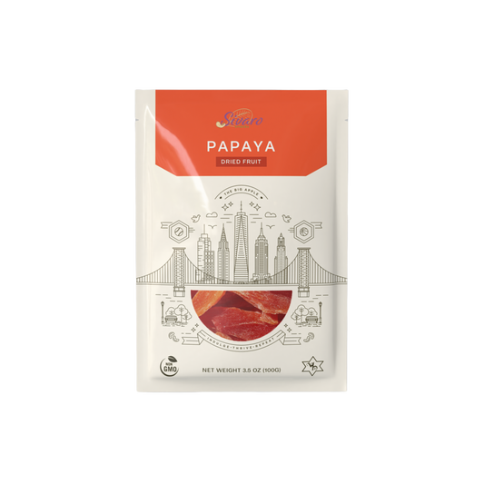 Sivaro Dried Papaya 3.5 oz - Case of 12
