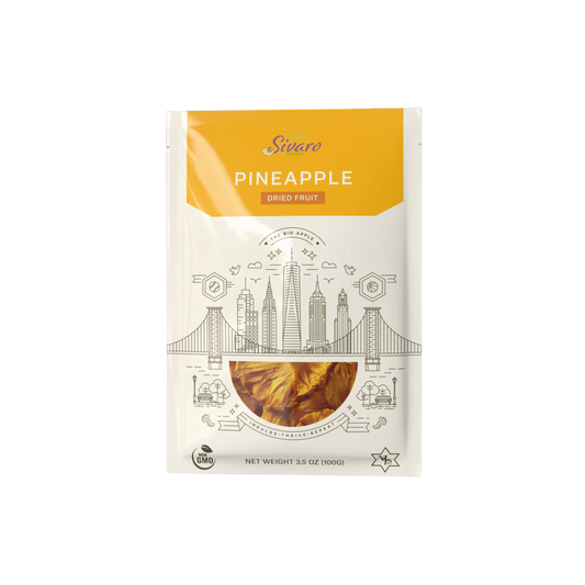 Sivaro Dried Pineapple 3.5 oz - Case of 12