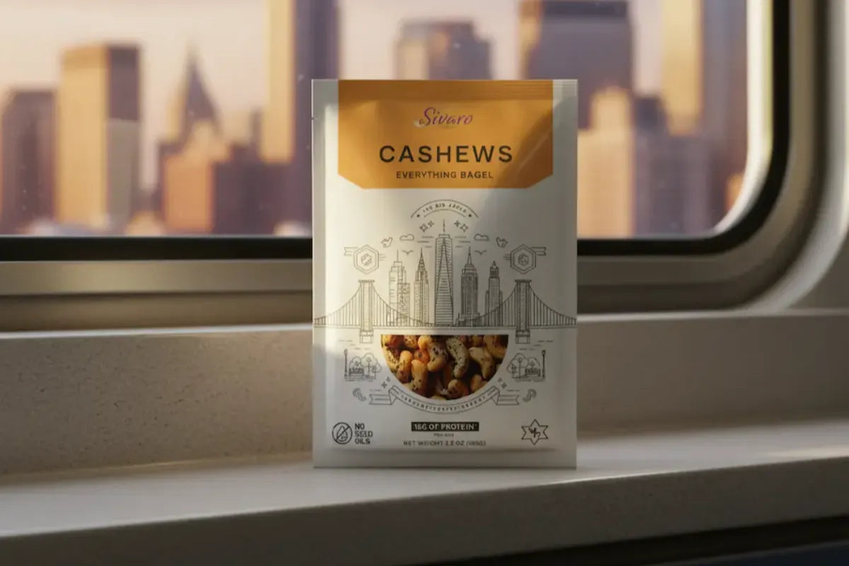 Seed-oil free dry roasted office snacks for NYC corporate wellness programs