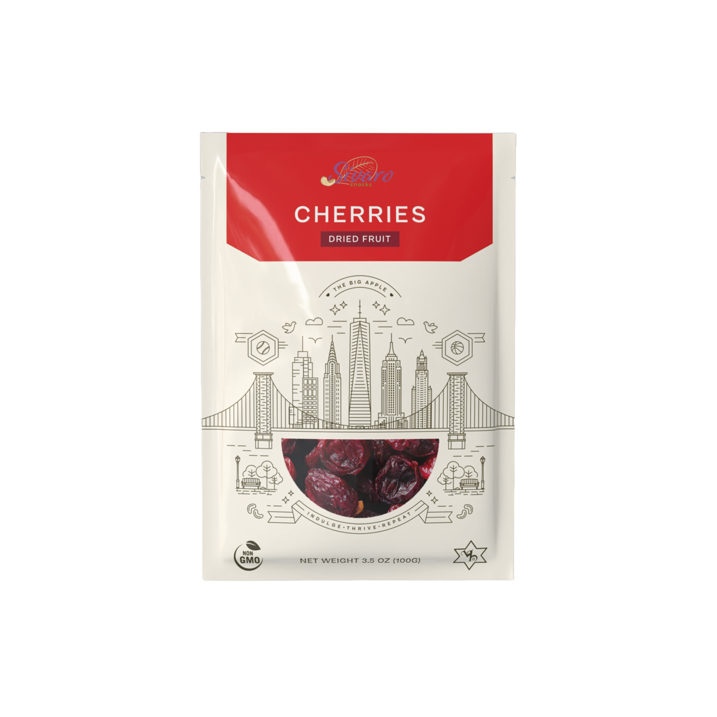 Sivaro Dried Cherries 3.5 oz- Case of 12