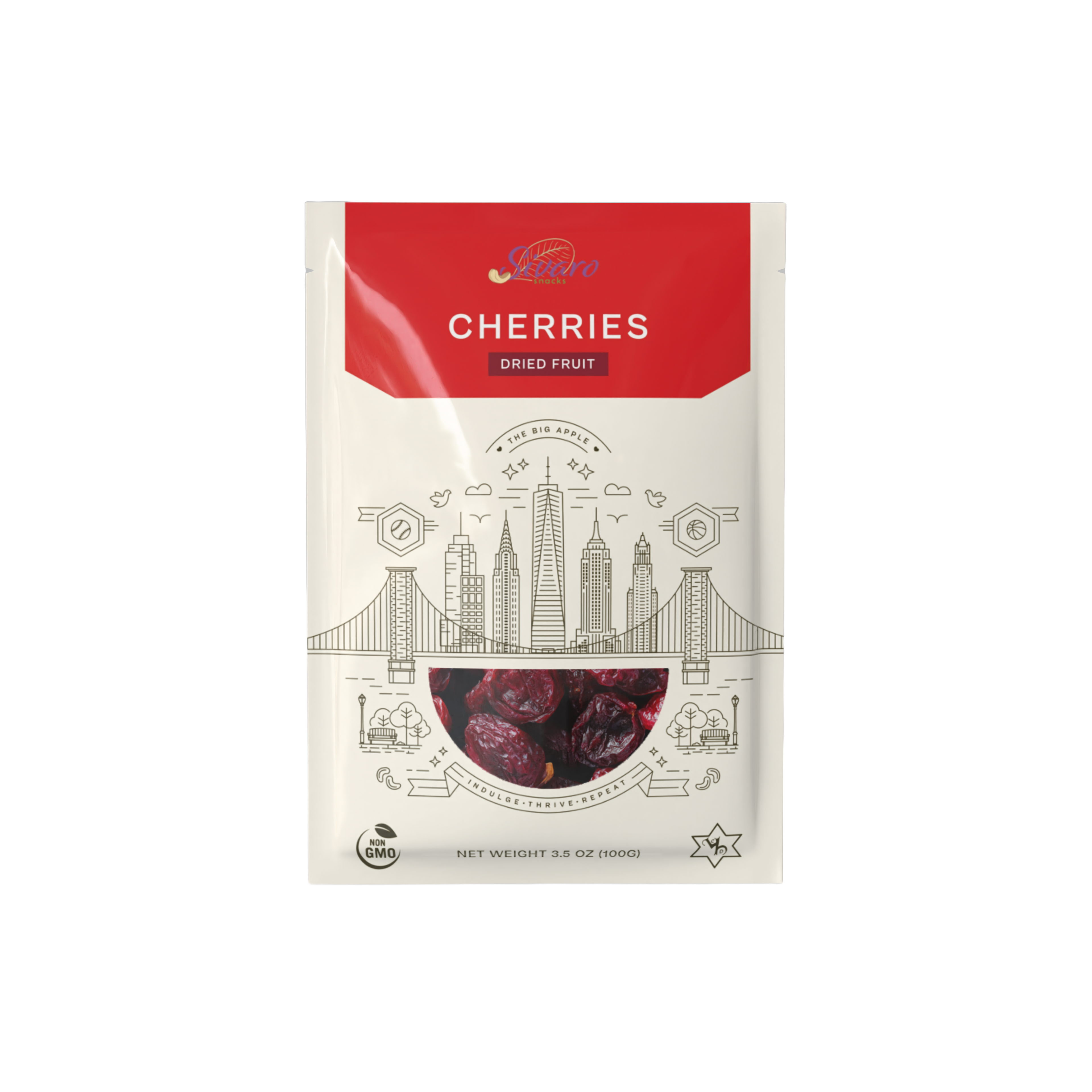 Sivaro Dried Cherries 3.5 oz- Case of 12