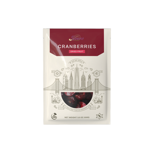 Sivaro Dried Cranberries 3.5 oz - Case of 12