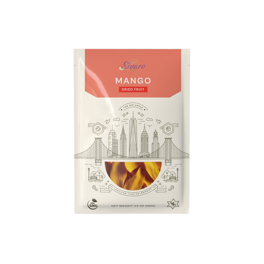 Sivaro Dried Mango 3.5 oz- Case of 12