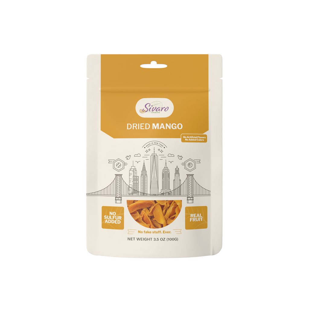 Sivaro Dried Mango Sulphur-Free 3.5 oz