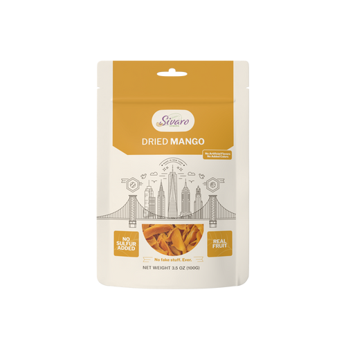 Sivaro Dried Mango Sulphur-Free 3.5 oz