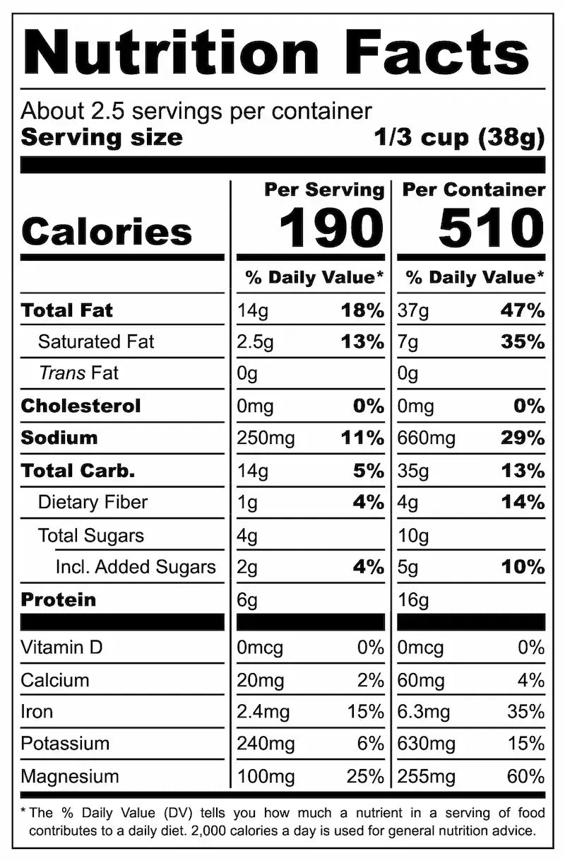 Ranch Seasoned Cashews | Seed-Oil Free Savory Snack