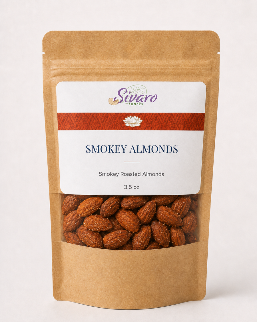 Smokey Almonds - Seed-Oil-Free, 3.5 oz