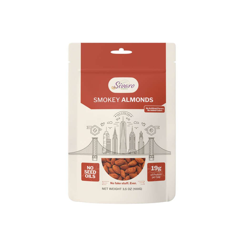 Sivaro Smokey Almonds 3.5 oz