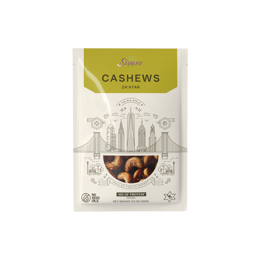 Sivaro Za’atar Cashews 3.5 oz - Case of 12