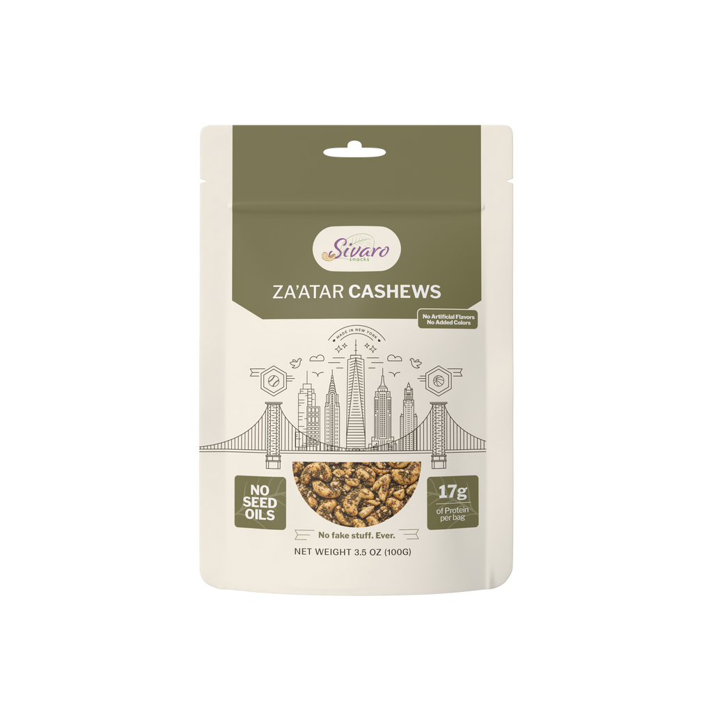 Sivaro Za'atar Cashews 3.5 oz