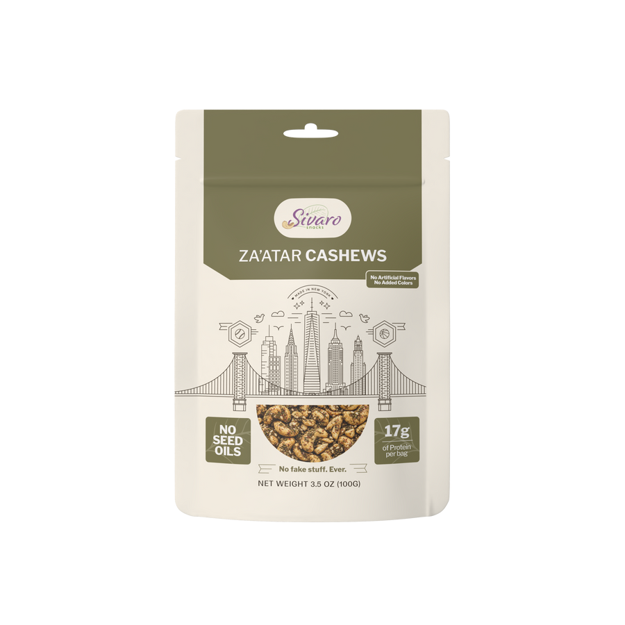 Sivaro Za'atar Cashews 3.5 oz
